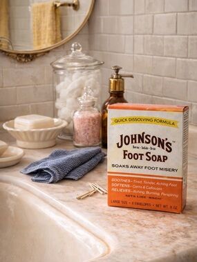 Johnson's Foot Soap - Quick Dissolving Formula